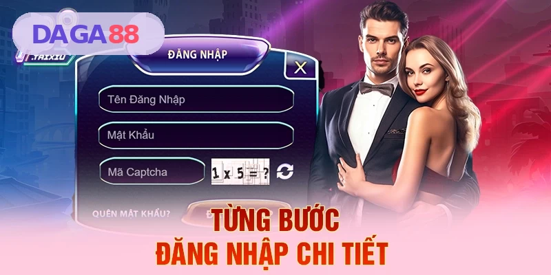 Từng bước chi tiết đăng k&yacute; DAGA88